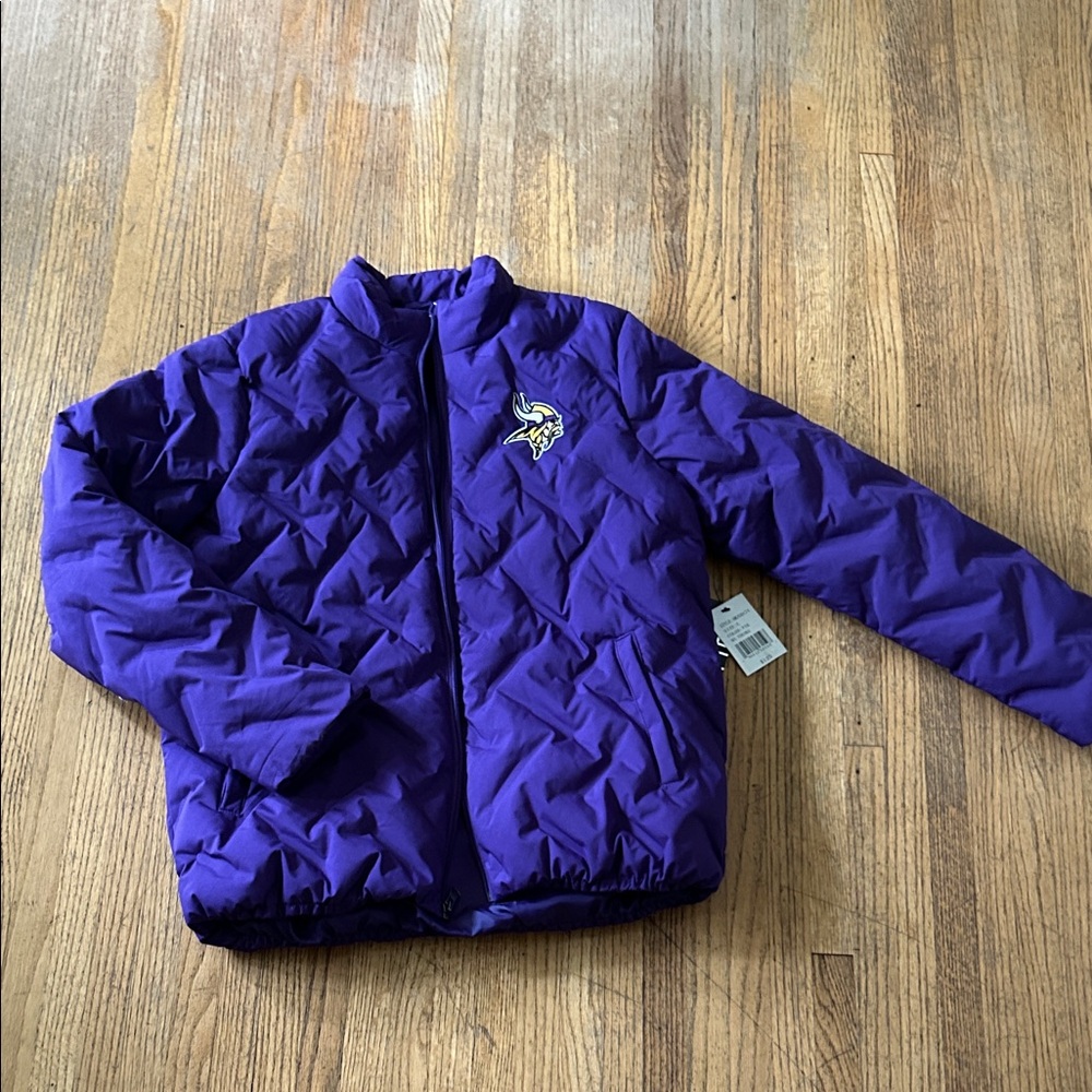 MN Vikings NFL Winter Jacket Size Large NWT
